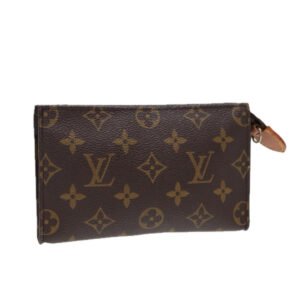 LOUIS VUITTON Monogram Bucket PM Accessory Pouch Vintage LV Auth 85078 | AlmaBagz