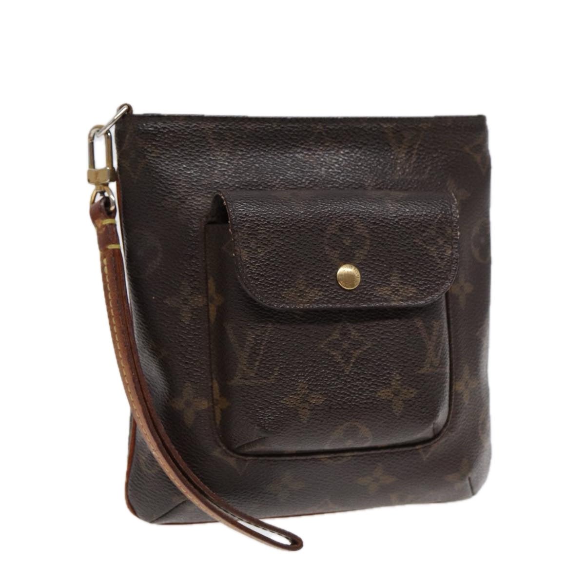 LOUIS VUITTON Monogram Partition Pouch M51901 LV Auth 85551 | AlmaBagz