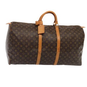 LOUIS VUITTON Monogram Keepall 60 Boston Bag M41422 LV Auth 85750 | AlmaBagz