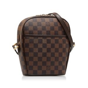 LOUIS VUITTON Damier Ebene Ipanema PM Crossbody Bag | AlmaBagz