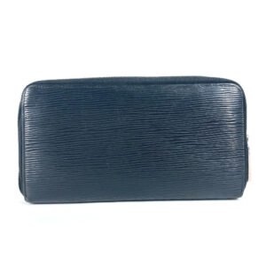LOUIS VUITTON Long Wallet Purse M63852 Epi Leather black Epi Zippy Organizer mens Used | AlmaBagz