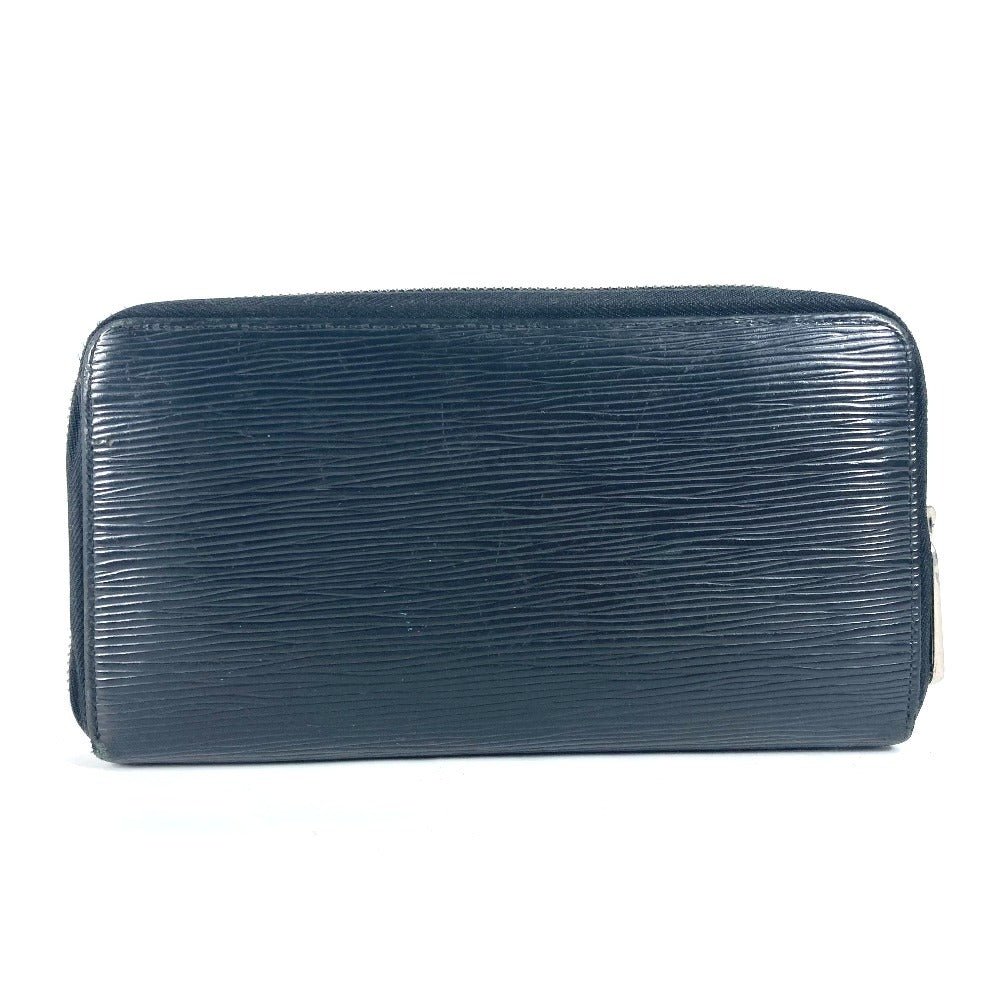 LOUIS VUITTON Long Wallet Purse M63852 Epi Leather black Epi Zippy Organizer mens Used | AlmaBagz
