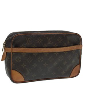 LOUIS VUITTON Monogram Compiegne 28 Clutch Bag M51845 LV Auth 86122 | AlmaBagz