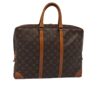 LOUIS VUITTON Monogram Porte Documents Voyage Business Bag M53361 LV Auth 86470 | AlmaBagz