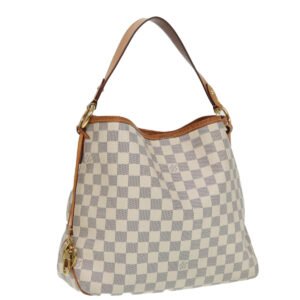 LOUIS VUITTON Damier Azur Delightful PM Shoulder Bag N41447 LV Auth 86589 | AlmaBagz
