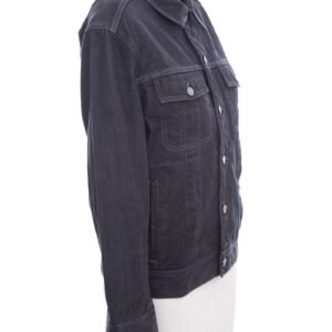 Louis Vuitton Dark Denim Button Up Jacket SZ 52 | AlmaBagz