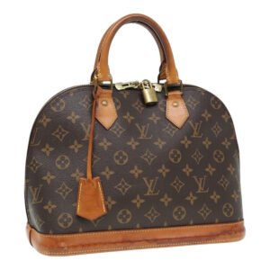 LOUIS VUITTON Monogram Alma PM Hand Bag M53151 LV Auth 86615 | AlmaBagz