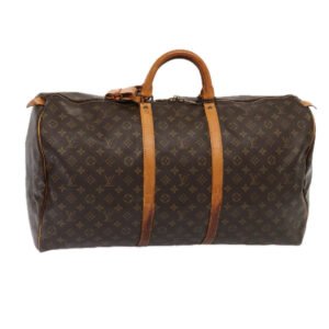 LOUIS VUITTON Monogram Keepall 60 Boston Bag M41422 LV Auth 86740 | AlmaBagz