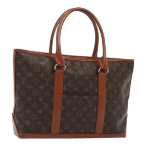 LOUIS VUITTON Monogram Sac Weekend PM Tote Bag M42425 LV Auth 86774 | AlmaBagz