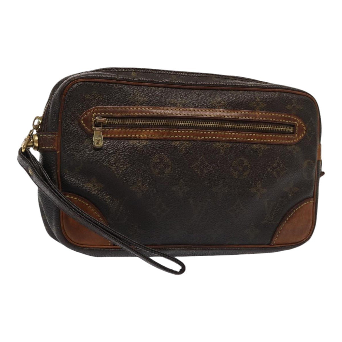 LOUIS VUITTON Monogram Marly Dragonne GM Clutch Bag M51825 LV Auth 86782 | AlmaBagz