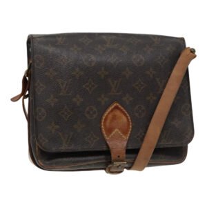LOUIS VUITTON Monogram Cartouchiere GM Shoulder Bag M51252 LV Auth 86783 | AlmaBagz