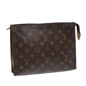 LOUIS VUITTON Monogram Poche Toilette 26 Pouch M47542 LV Auth 86789 | AlmaBagz