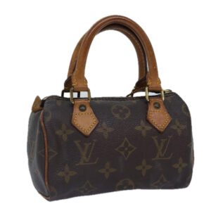 LOUIS VUITTON Monogram Mini Speedy Hand Bag M41534 LV Auth 86801 | AlmaBagz