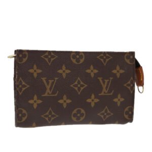LOUIS VUITTON Monogram Bucket PM Accessory Pouch LV Auth 86804 | AlmaBagz