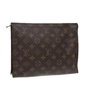 LOUIS VUITTON Monogram Poche Toilette 26 Pouch M47542 LV Auth 86807 | AlmaBagz