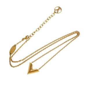 LOUIS VUITTON Essential V Necklace | AlmaBagz