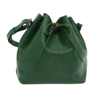 LOUIS VUITTON Epi Petit Noe Shoulder Bag Green M44102 LV Auth 86849 | AlmaBagz