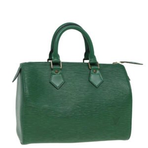 LOUIS VUITTON Epi Speedy 25 Hand Bag Borneo Green M43014 LV Auth 86857 | AlmaBagz