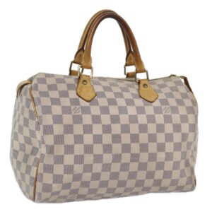 LOUIS VUITTON Damier Azur Speedy 30 Hand Bag N41533 LV Auth 86860 | AlmaBagz