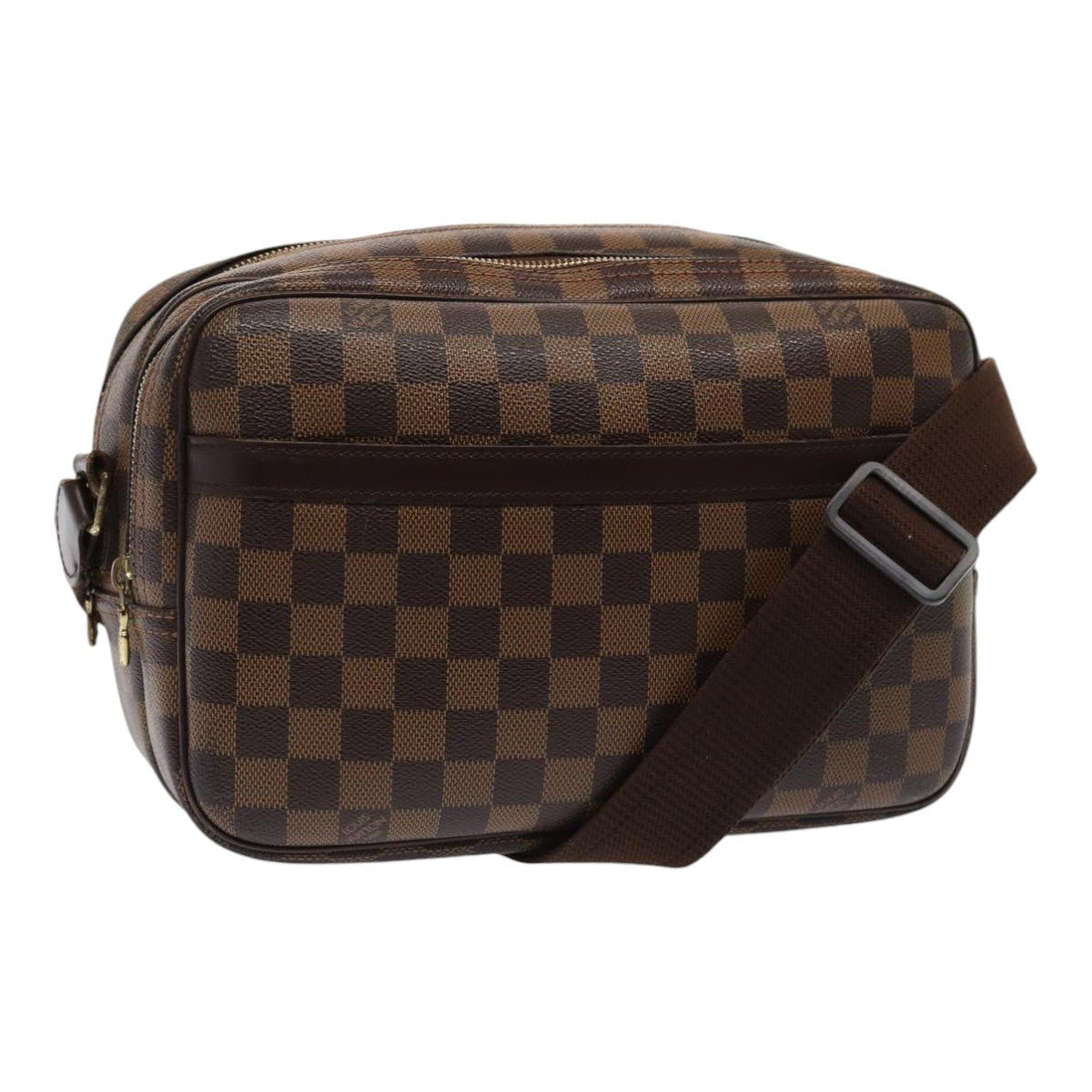 LOUIS VUITTON Damier Ebene Reporter PM Shoulder Bag N45253 LV Auth 86960 | AlmaBagz