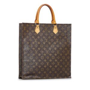 LOUIS VUITTON Monogram Sac Plat Tote Bag | AlmaBagz