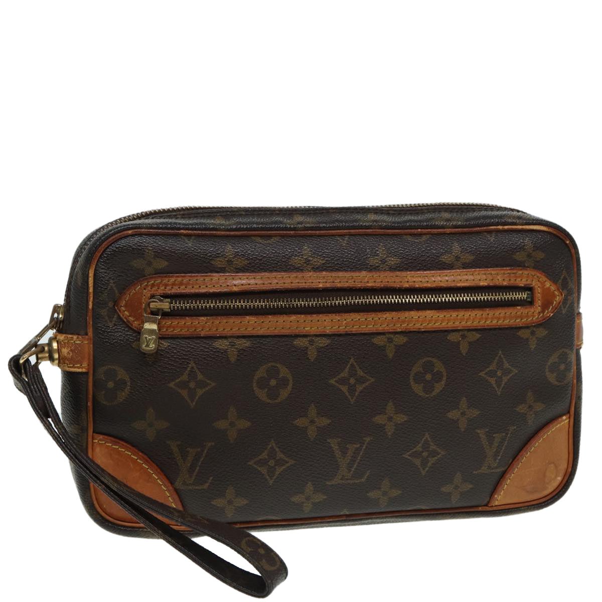 LOUIS VUITTON Monogram Marly Dragonne GM Clutch Bag M51825 LV Auth 87186 | AlmaBagz