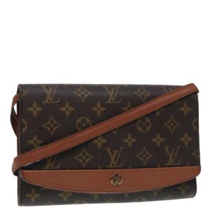 LOUIS VUITTON Monogram Bordeaux 24 Shoulder Bag M51798 LV Auth 87234 | AlmaBagz