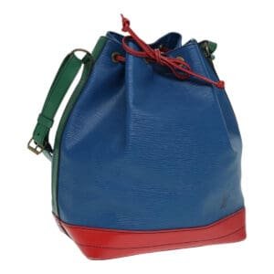 LOUIS VUITTON Epi Toriko Color Noe ShoulderBag Red Blue Green M44084 Auth 87337 | AlmaBagz