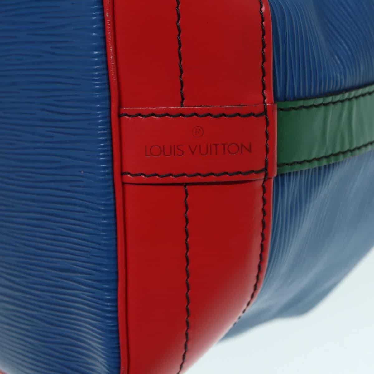 LOUIS VUITTON Epi Toriko Color Noe ShoulderBag Red Blue Green M44084 Auth 87337 | AlmaBagz - Image 14