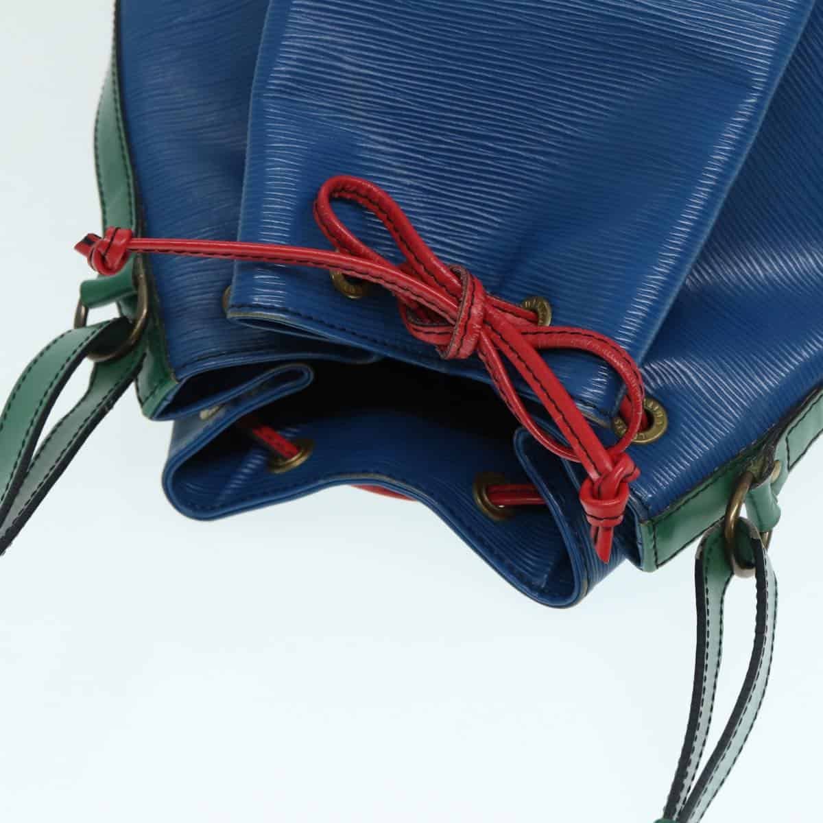 LOUIS VUITTON Epi Toriko Color Noe ShoulderBag Red Blue Green M44084 Auth 87337 | AlmaBagz - Image 6