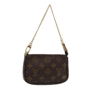 LOUIS VUITTON Monogram Mini Pochette Accessoires Pouch M58009 LV Auth 87389 | AlmaBagz