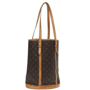 LOUIS VUITTON Monogram Bucket GM Shoulder Bag M42236 LV Auth 87417 | AlmaBagz