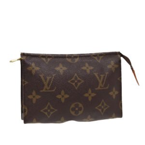 LOUIS VUITTON Monogram Poche Toilette 15 Pouch M47546 LV Auth 87458 | AlmaBagz