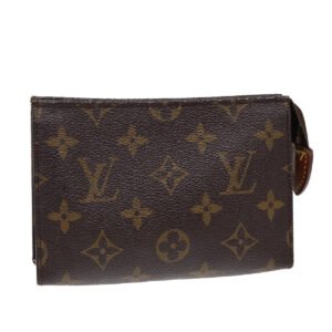 LOUIS VUITTON Monogram Poche Toilette 15 Pouch M47546 LV Auth 87459 | AlmaBagz