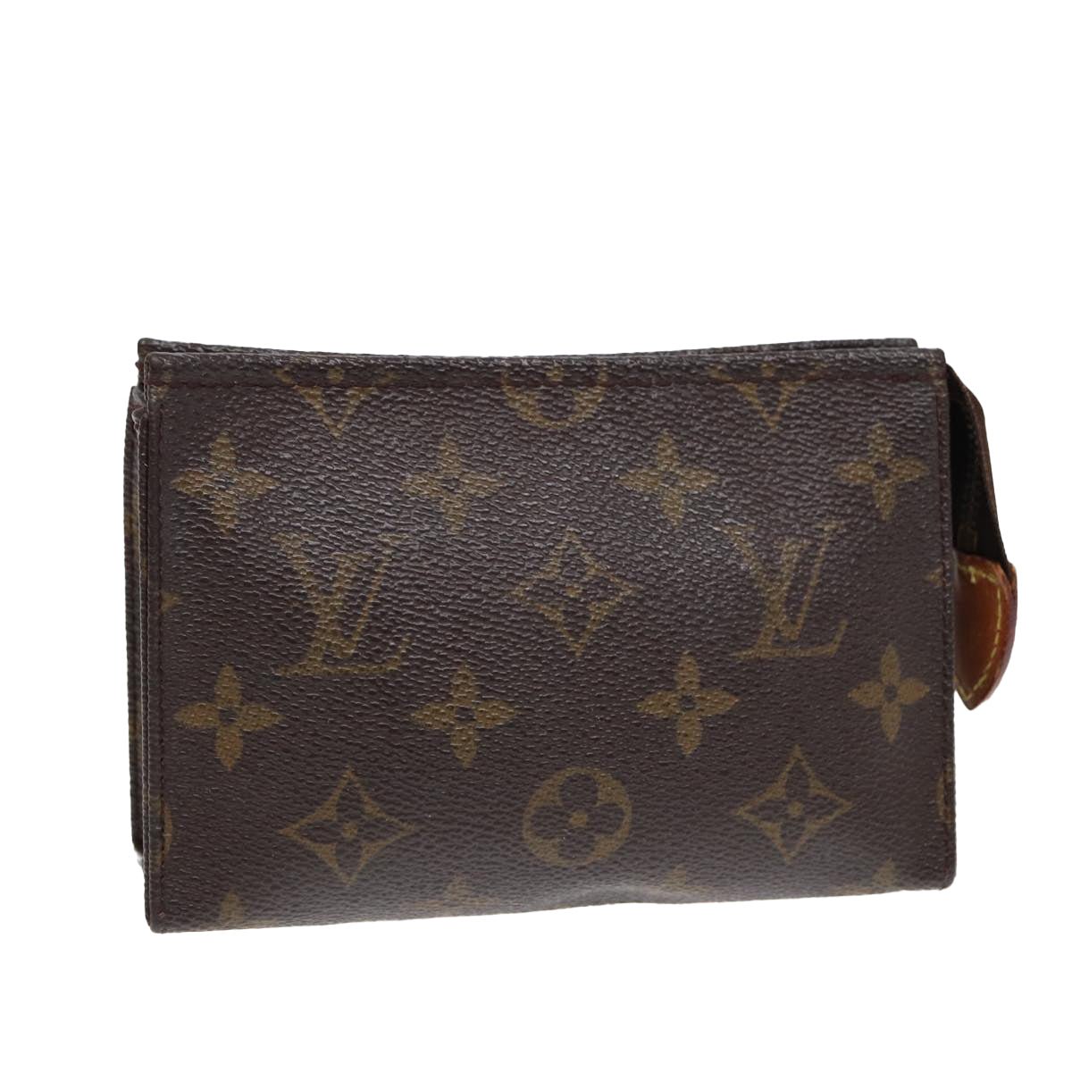 LOUIS VUITTON Monogram Poche Toilette 15 Pouch M47546 LV Auth 87460 | AlmaBagz
