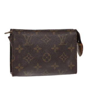 LOUIS VUITTON Monogram Poche Toilette 15 Pouch M47546 LV Auth 87461 | AlmaBagz