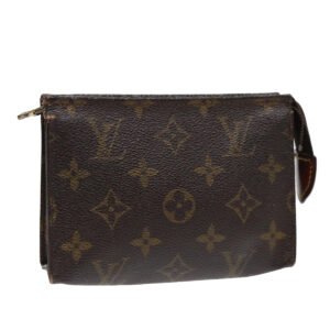 LOUIS VUITTON Monogram Poche Toilette 15 Pouch M47546 LV Auth 87463 | AlmaBagz