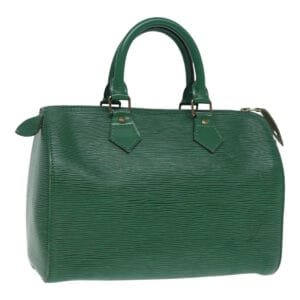 LOUIS VUITTON Epi Speedy 25 Hand Bag Borneo Green M43014 LV Auth 87488 | AlmaBagz
