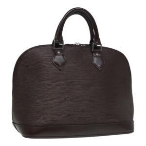 LOUIS VUITTON Epi Alma Hand Bag Mocha M5214D LV Auth 87497 | AlmaBagz