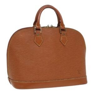 LOUIS VUITTON Epi Alma Hand Bag Brown Zipangu Gold M52148 LV Auth 87498 | AlmaBagz