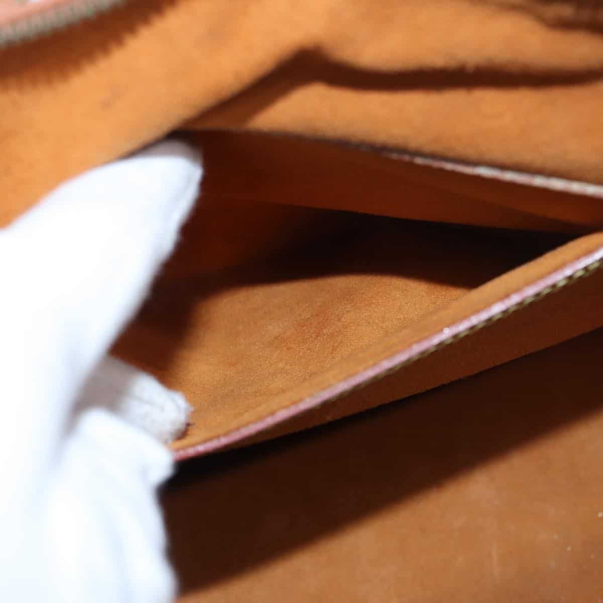LOUIS VUITTON Epi Alma Hand Bag Brown Zipangu Gold M52148 LV Auth 87498 | AlmaBagz - Image 20