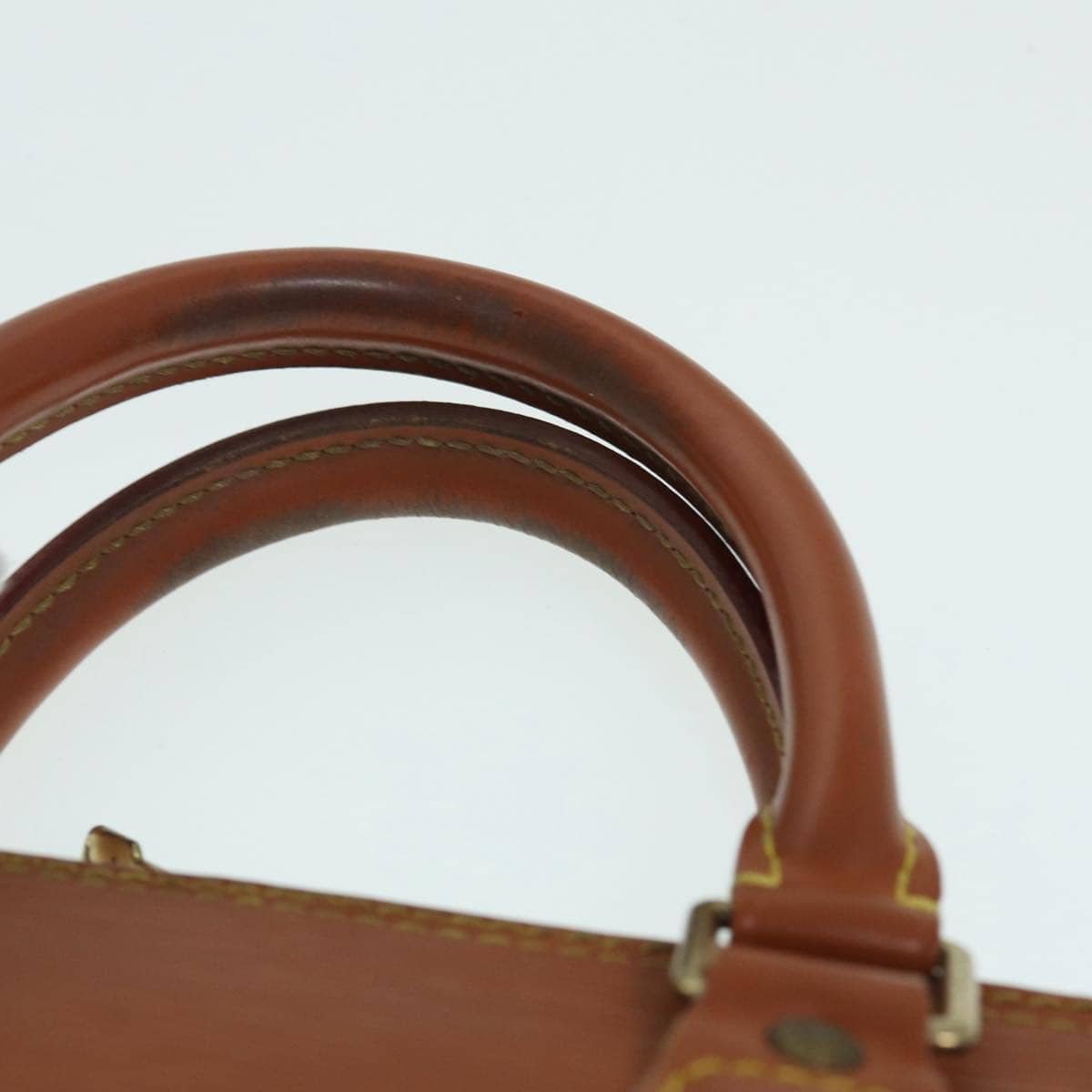 LOUIS VUITTON Epi Alma Hand Bag Brown Zipangu Gold M52148 LV Auth 87498 | AlmaBagz - Image 8