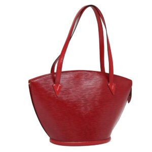 LOUIS VUITTON Epi Saint Jacques Shopping Shoulder Bag Red M52277 LV Auth 87512 | AlmaBagz