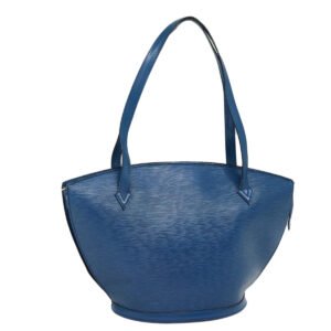 LOUIS VUITTON Epi Saint Jacques Shopping Shoulder Bag Blue M52275 LV Auth 87513 | AlmaBagz