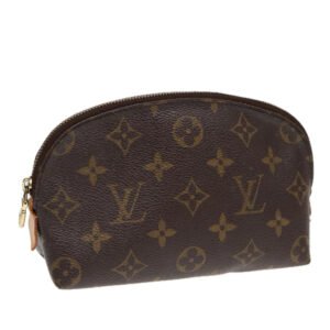 LOUIS VUITTON Monogram Pochette Cosmetic PM Cosmetic Pouch M47515 LV Auth 87545 | AlmaBagz