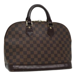 LOUIS VUITTON Damier Ebene Alma Hand Bag N51131 LV Auth 87559 | AlmaBagz