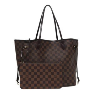 LOUIS VUITTON Damier Ebene Neverfull MM Tote Bag N51105 LV Auth 87567 | AlmaBagz