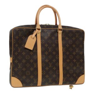 LOUIS VUITTON Monogram Porte Documents Voyage Business Bag M53361 LV Auth 87572A | AlmaBagz
