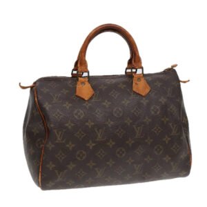 LOUIS VUITTON Monogram Speedy 30 Hand Bag M41526 LV Auth 87576 | AlmaBagz