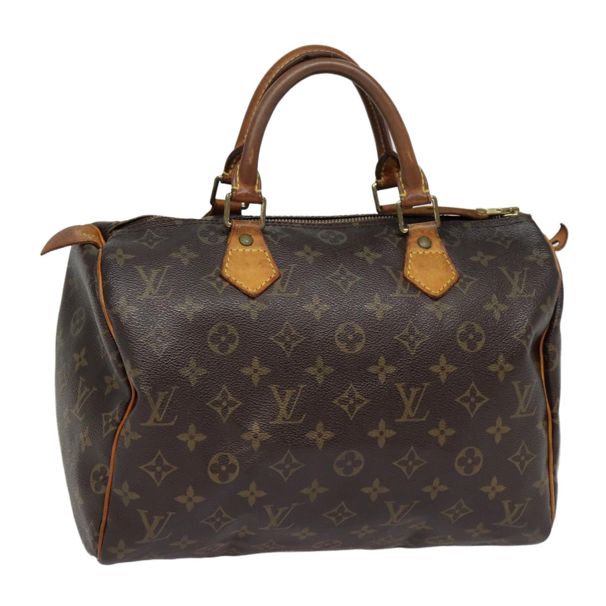 LOUIS VUITTON Monogram Speedy 30 Hand Bag M41526 LV Auth 87577 | AlmaBagz